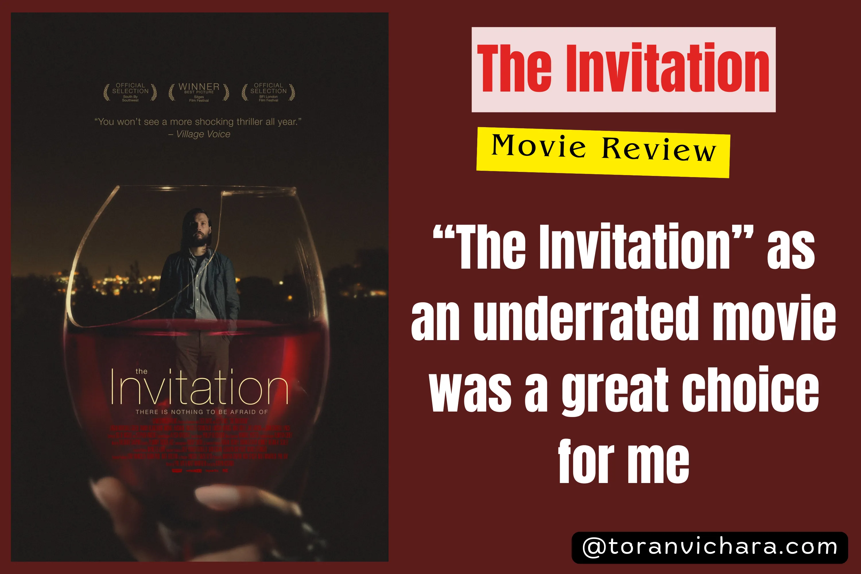 Review: The Invitation (2015) | A Psychologically intense thriller |
